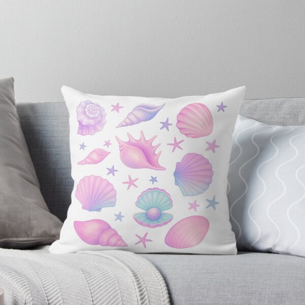 Item preview, Pastel Seashell and Starfish Collection designed and sold by ArtfulWeave.