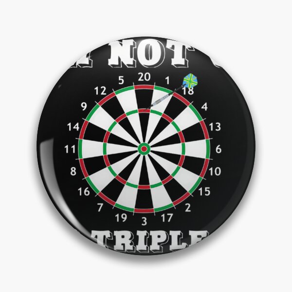 Item preview, Triple 20 Joke  60 Years Darts Dart Sixty Age Pun  	 designed and sold by uzjzydagg83.
