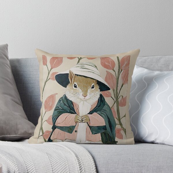 Item preview, Cozy Cottagecore Squirrel designed and sold by bapupa.