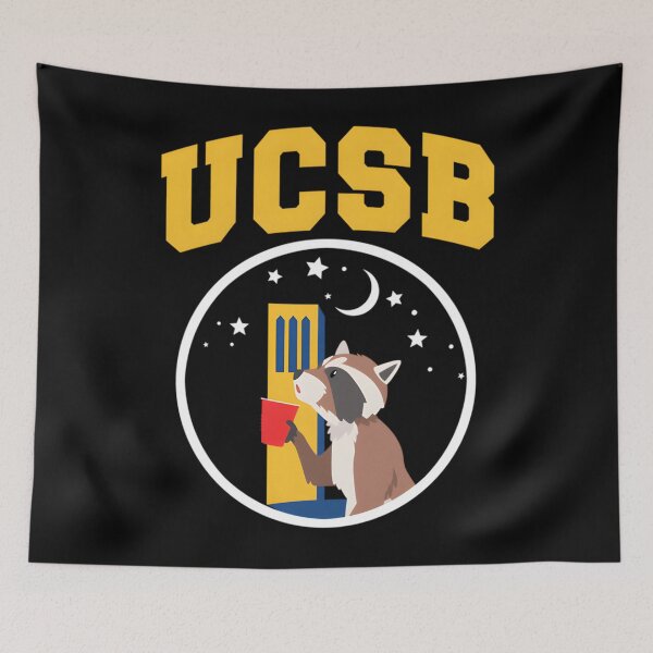 Item preview, UCSB Raccoon (Navy) Essential 		 designed and sold by qhbqczmrd21.