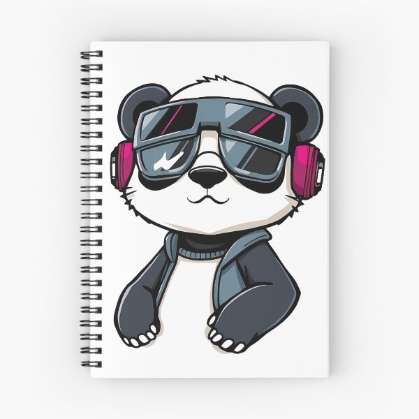 Item preview, Cool Panda with Headphones and Shades designed and sold by JavisSRDesign.