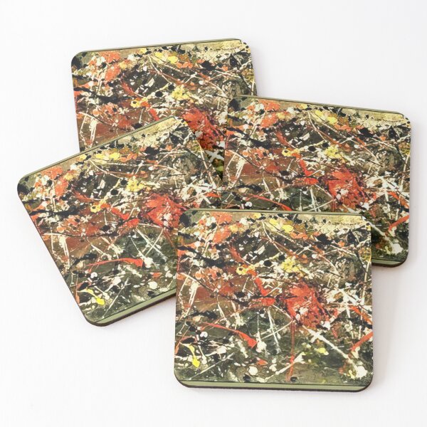 Item preview, jackson pollock painting designed and sold by 4Darty.