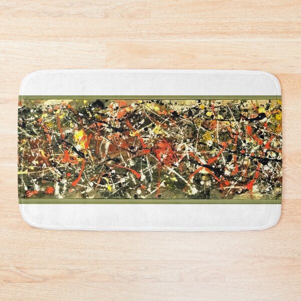 Item preview, jackson pollock painting designed and sold by 4Darty.