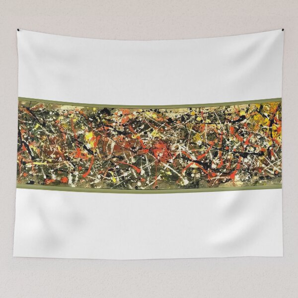 Item preview, jackson pollock painting designed and sold by 4Darty.