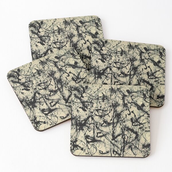 Item preview, jackson pollock painting designed and sold by 4Darty.