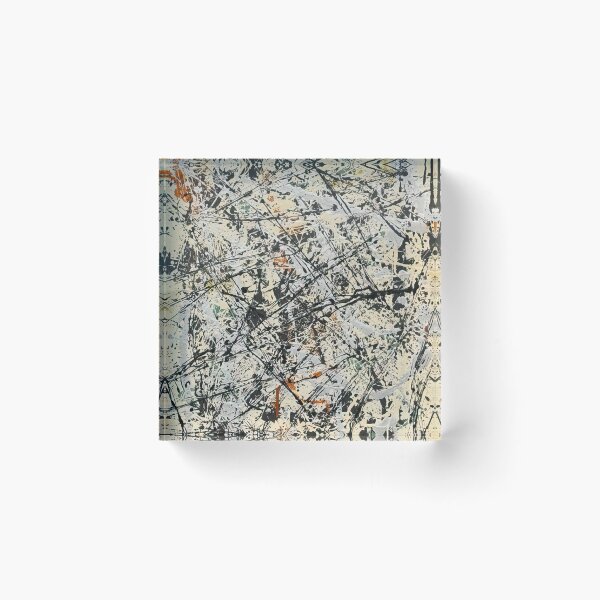 Item preview, jackson pollock painting designed and sold by 4Darty.