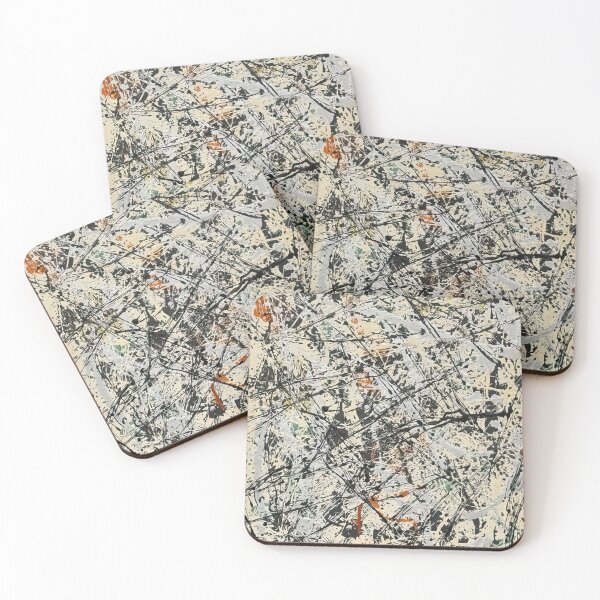 Item preview, jackson pollock painting designed and sold by 4Darty.