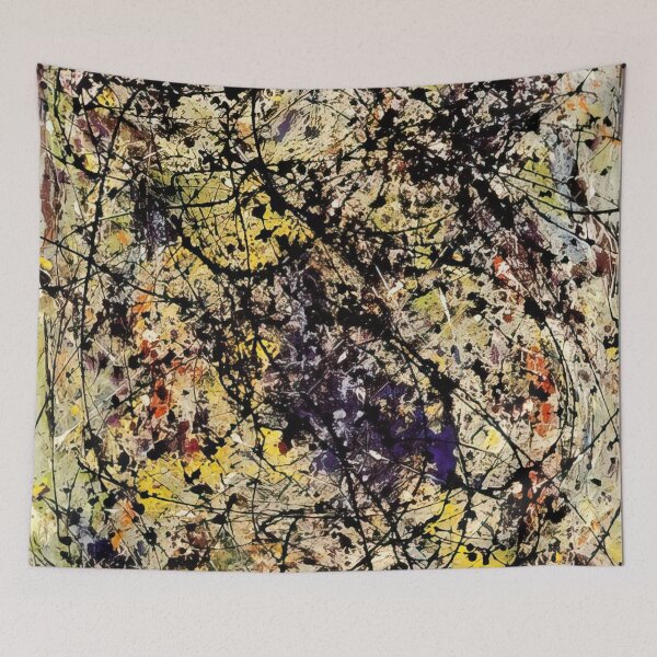 Item preview, jackson pollock painting designed and sold by 4Darty.