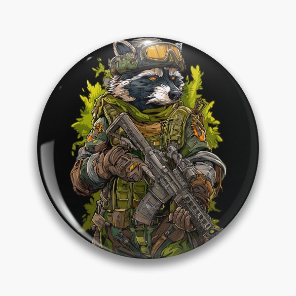 Item preview, Special Ops Snack Retrieval - Tactical  Raccoon designed and sold by JoRealm.
