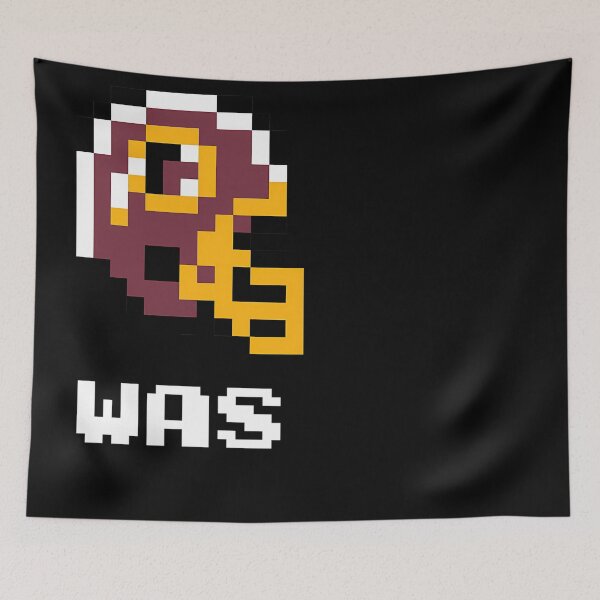 Item preview, Washington (Tecmo Super Bowl Football Helmet) designed and sold by TatuErkko.