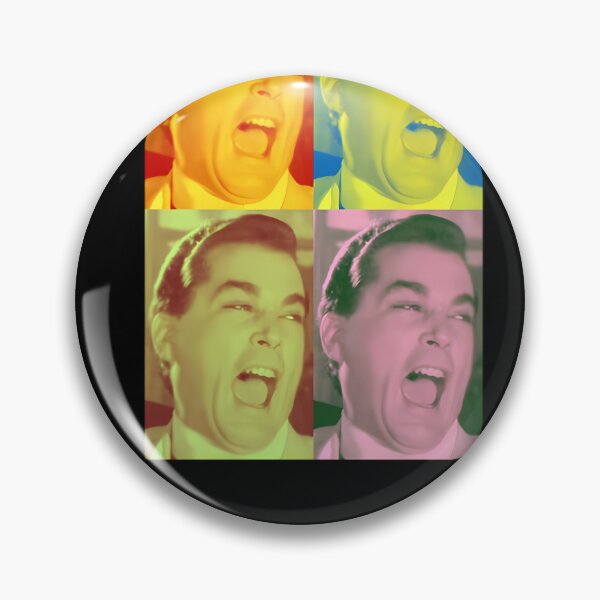 Item preview, Ray Liotta Laugh mafia gangster movie Goodfellas painting multi-color  	 designed and sold by rjjysirdv44.