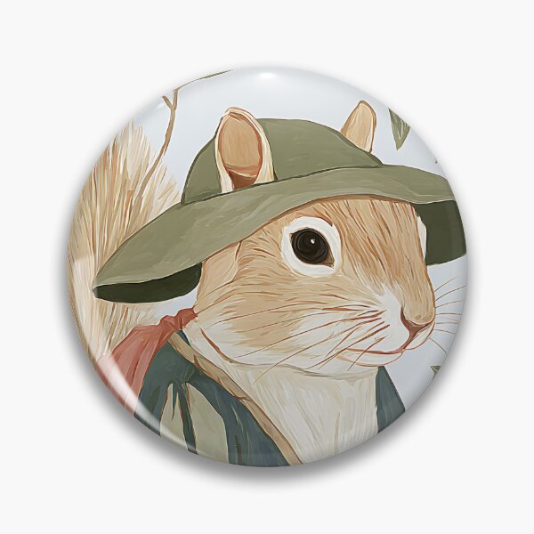 Item preview, Charming Cottagecore Squirrel designed and sold by bapupa.