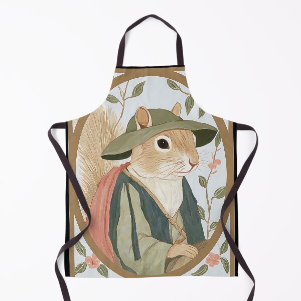 Item preview, Charming Cottagecore Squirrel designed and sold by bapupa.