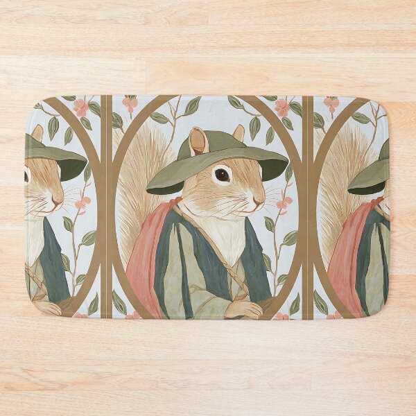 Item preview, Charming Cottagecore Squirrel designed and sold by bapupa.