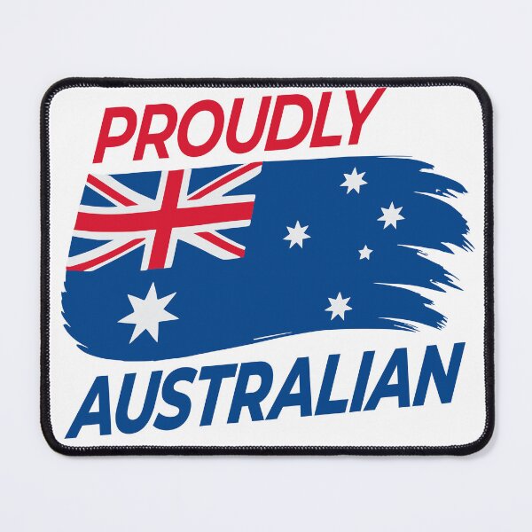 Item preview, Proudly Australian – Australian Flag - Dynamic designed and sold by OptimaArt.