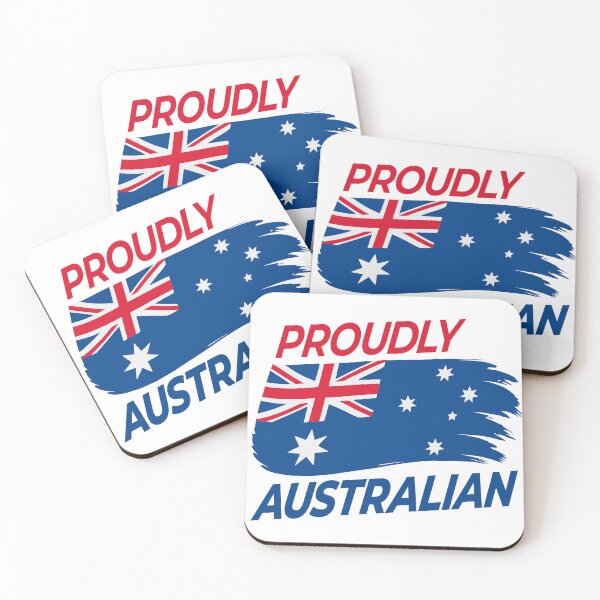 Item preview, Proudly Australian – Australian Flag - Dynamic designed and sold by OptimaArt.