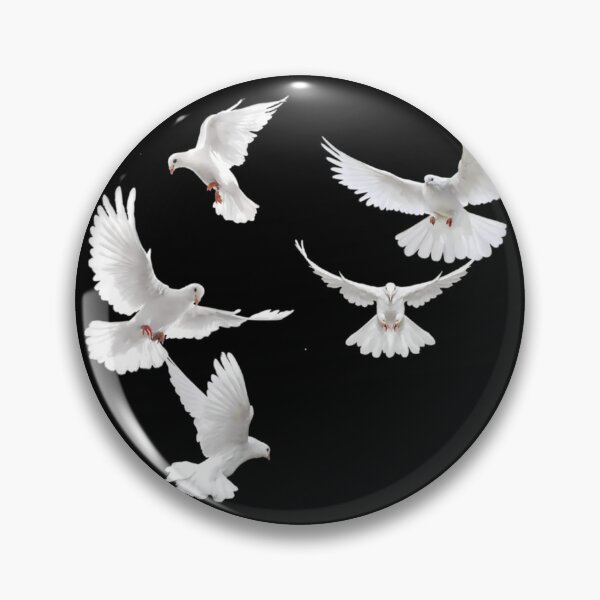 Item preview, White Doves Throw Blanket 	 designed and sold by vtsuurapw1.