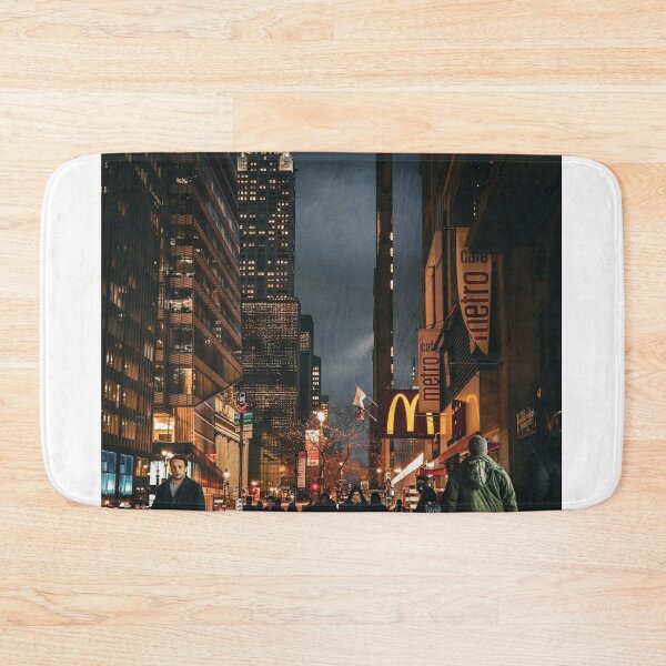 Item preview, Bustling Lee Jeans aCity Crosswalk designed and sold by Carola K  Pokka.