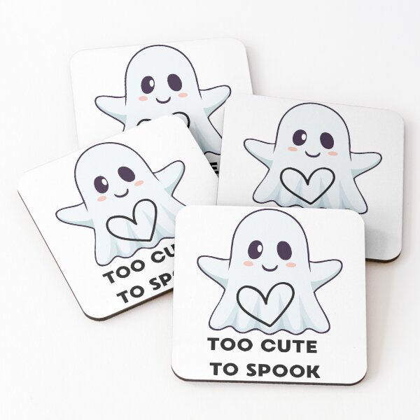 Item preview, Cute Ghost Illustration | Too Cute To Spook Halloween Art designed and sold by NatFil.
