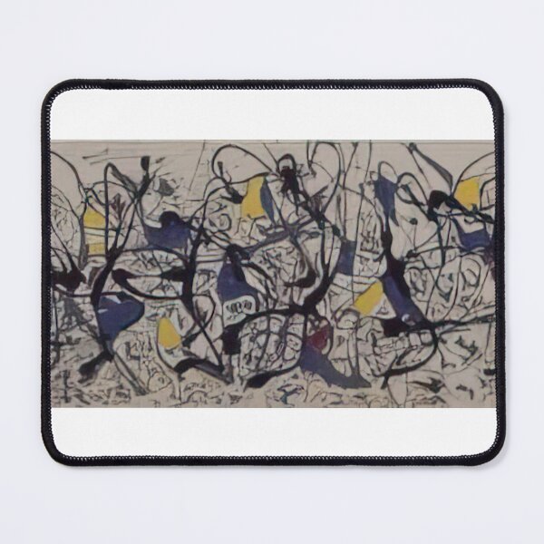 Item preview, jackson pollock painting designed and sold by 4Darty.