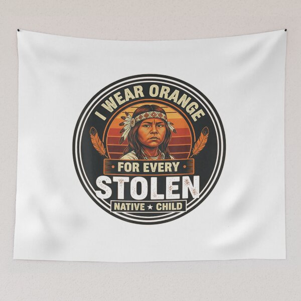 Item preview, I Wear Orange for Every Stolen Native Child designed and sold by Ernieaustin.