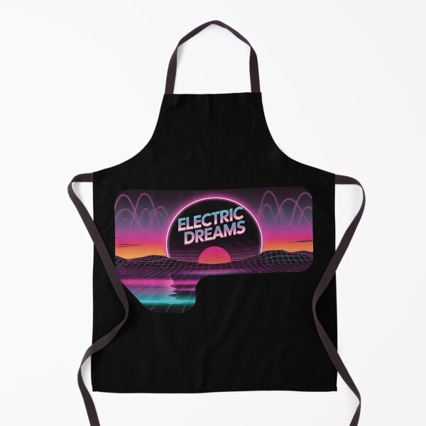 Item preview, Electric Dreams – Retro Synthwave Neon Sunset designed and sold by 404wearpl.