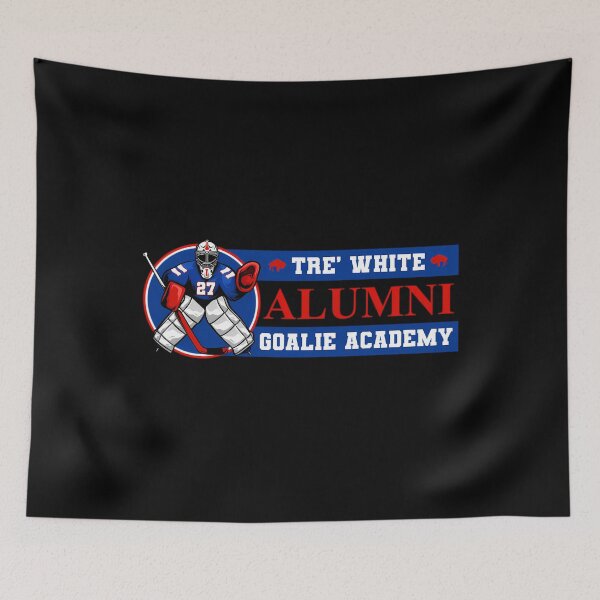 Item preview, Tre White Goalie Academy  	 designed and sold by oberezngnl51.
