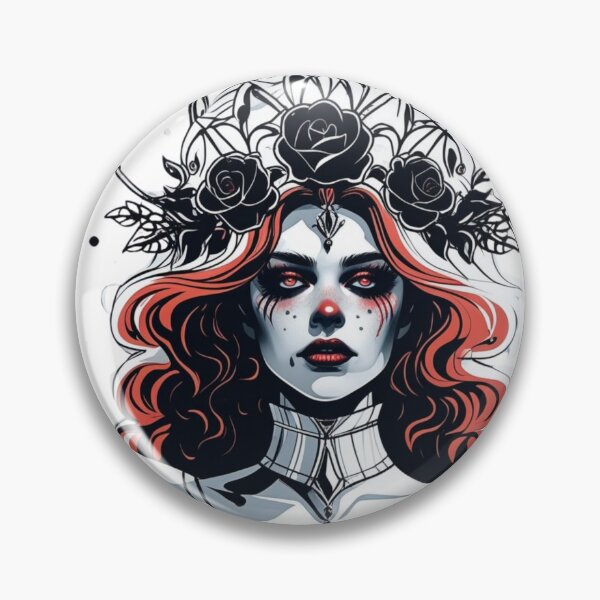 Item preview, Horror Queen – Gothic Dark Fantasy Artwork designed and sold by Medeea Publishing.
