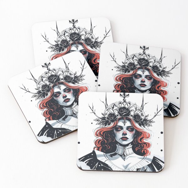 Item preview, Horror Queen – Gothic Dark Fantasy Artwork designed and sold by Medeea Publishing.