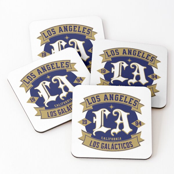 Item preview, Los Angeles LA Galácticos gold b designed and sold by VRedBaller.