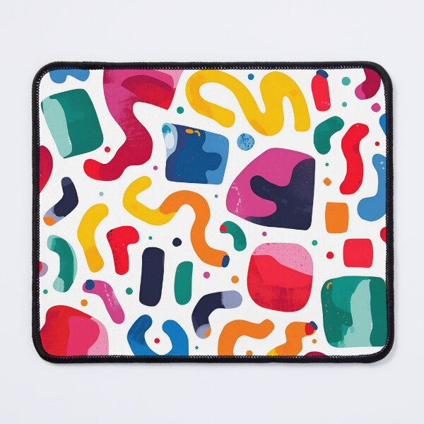 Item preview, Memphis Squiggle Block Scatter 1 designed and sold by Tom-Johnson.