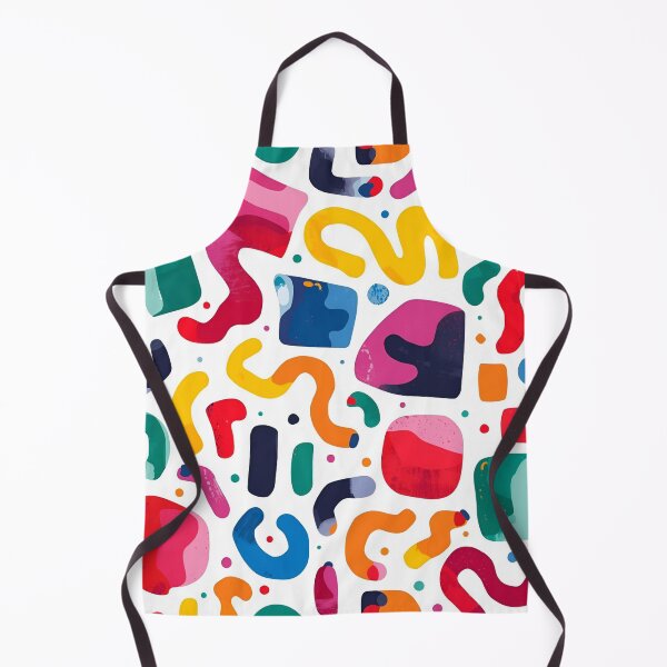 Item preview, Memphis Squiggle Block Scatter 1 designed and sold by Tom-Johnson.