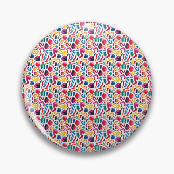 Item preview, Memphis Squiggle Block Scatter 2 designed and sold by Tom-Johnson.