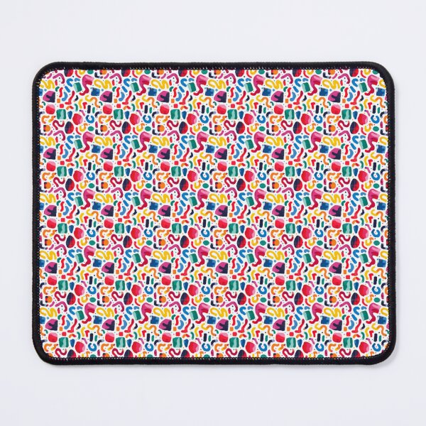Item preview, Memphis Squiggle Block Scatter 2 designed and sold by Tom-Johnson.