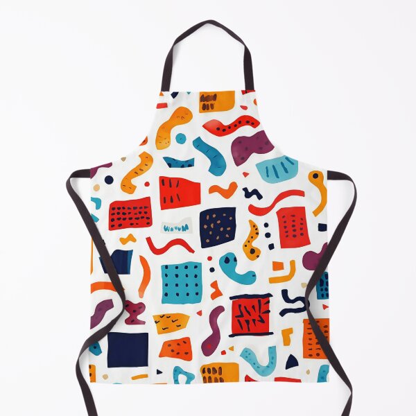 Item preview, Memphis Squiggle Block Scatter 3 designed and sold by Tom-Johnson.