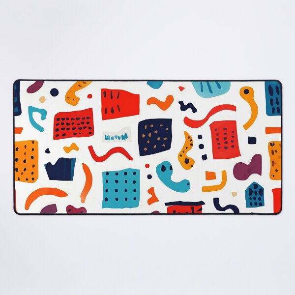 Item preview, Memphis Squiggle Block Scatter 3 designed and sold by Tom-Johnson.