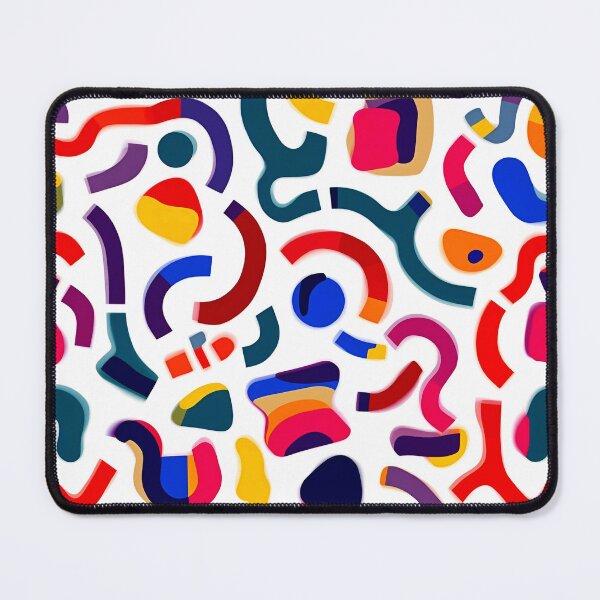 Item preview, Memphis Squiggle Block Scatter 4 designed and sold by Tom-Johnson.