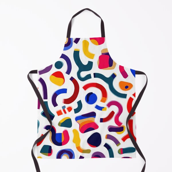 Item preview, Memphis Squiggle Block Scatter 4 designed and sold by Tom-Johnson.