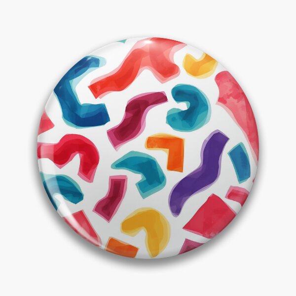 Item preview, Memphis Squiggle Block Scatter 5 designed and sold by Tom-Johnson.