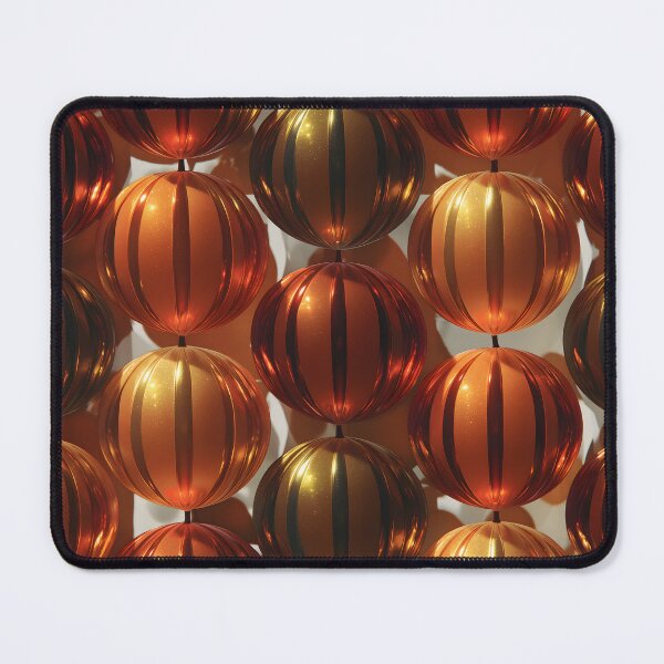 Item preview, Futuristic Metallic Pumpkins | Retro Sci-Fi Halloween Wall Art & Decor 6 designed and sold by Velvetcosmonova.