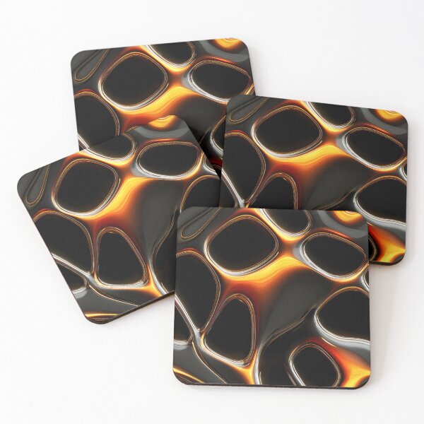 Item preview, Futuristic Metallic Pumpkins | Retro Sci-Fi Halloween Wall Art & Decor 11 designed and sold by Velvetcosmonova.