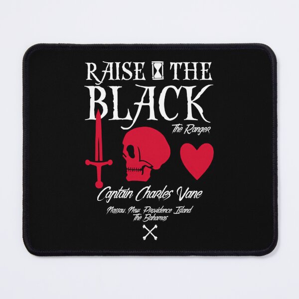 Item preview, Black Sails Charles Vane Raise The Black designed and sold by shonikasherre.