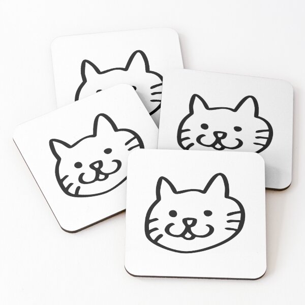 Item preview, Cute Scribble Cat Face designed and sold by jjjonggg.
