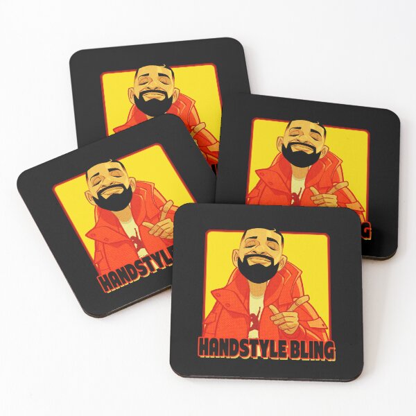Item preview, Drake Handstyle Bling Cartoon Hip Hop Urban Character designed and sold by jotaro201.