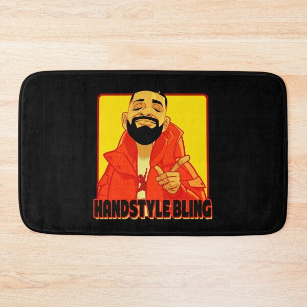 Item preview, Drake Handstyle Bling Cartoon Hip Hop Urban Character designed and sold by jotaro201.
