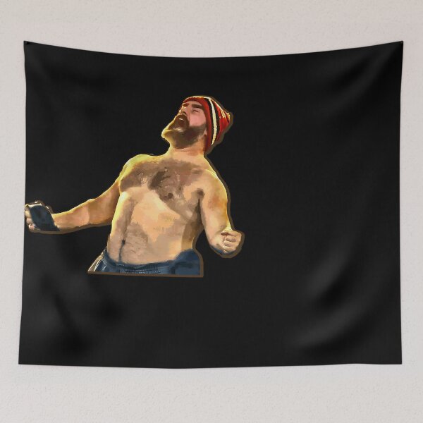 Item preview, Jason Kelce At Chiefs-Bills Game designed and sold by NadjaVirkkunen.