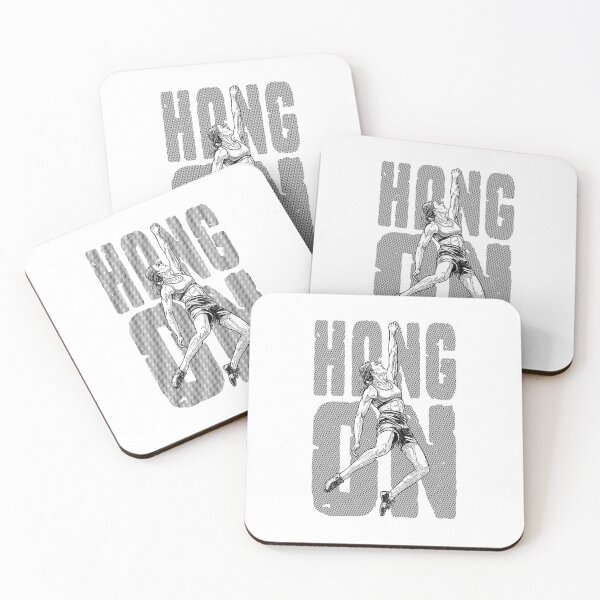 Item preview, Rock Climbing Hang On Climber Woman Free Solo Climbers Quote designed and sold by GrandeDuc.