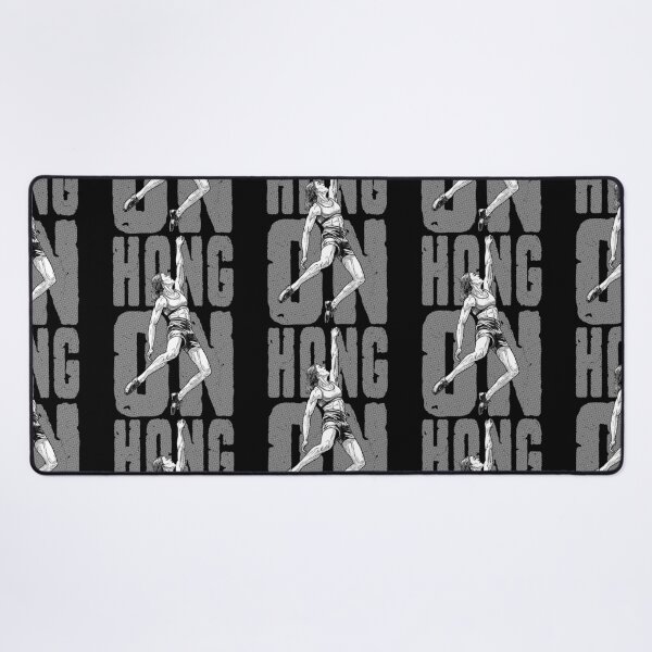Item preview, Rock Climbing Hang On Climber Woman Free Solo Climbers Quote designed and sold by GrandeDuc.