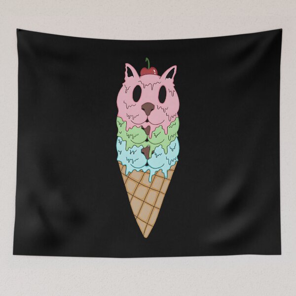 Item preview, Triple Scoop Gelato Gato Classic 		 designed and sold by uzjzydagg83.