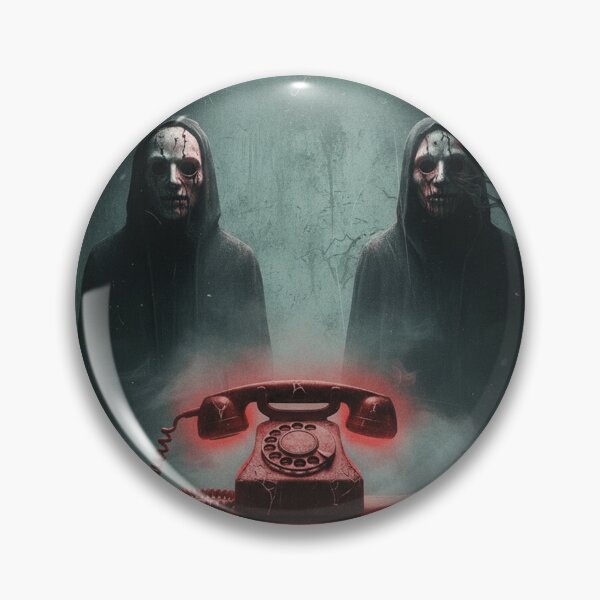 Artikelvorschau, Gruseliges Vintage-Telefon – Horror inspirierte Kunst entworfen und verkauft von Wizdem Artworkz.